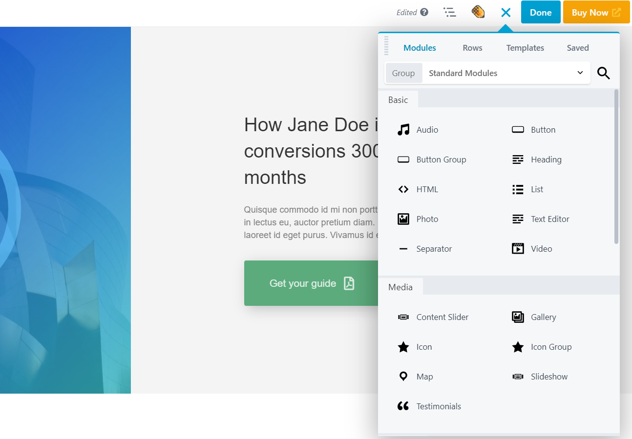 Beaver example modules
