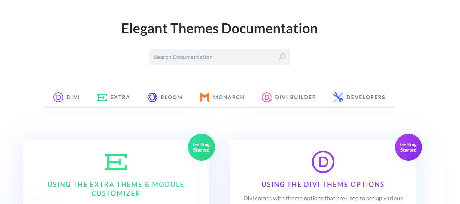 Divi support