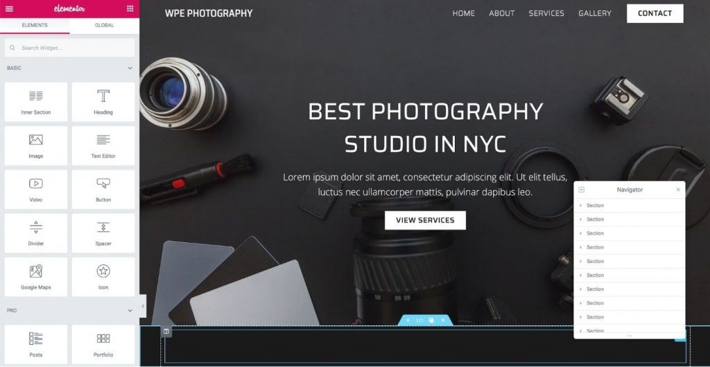 Build a Website From Scratch with Elementor page builder