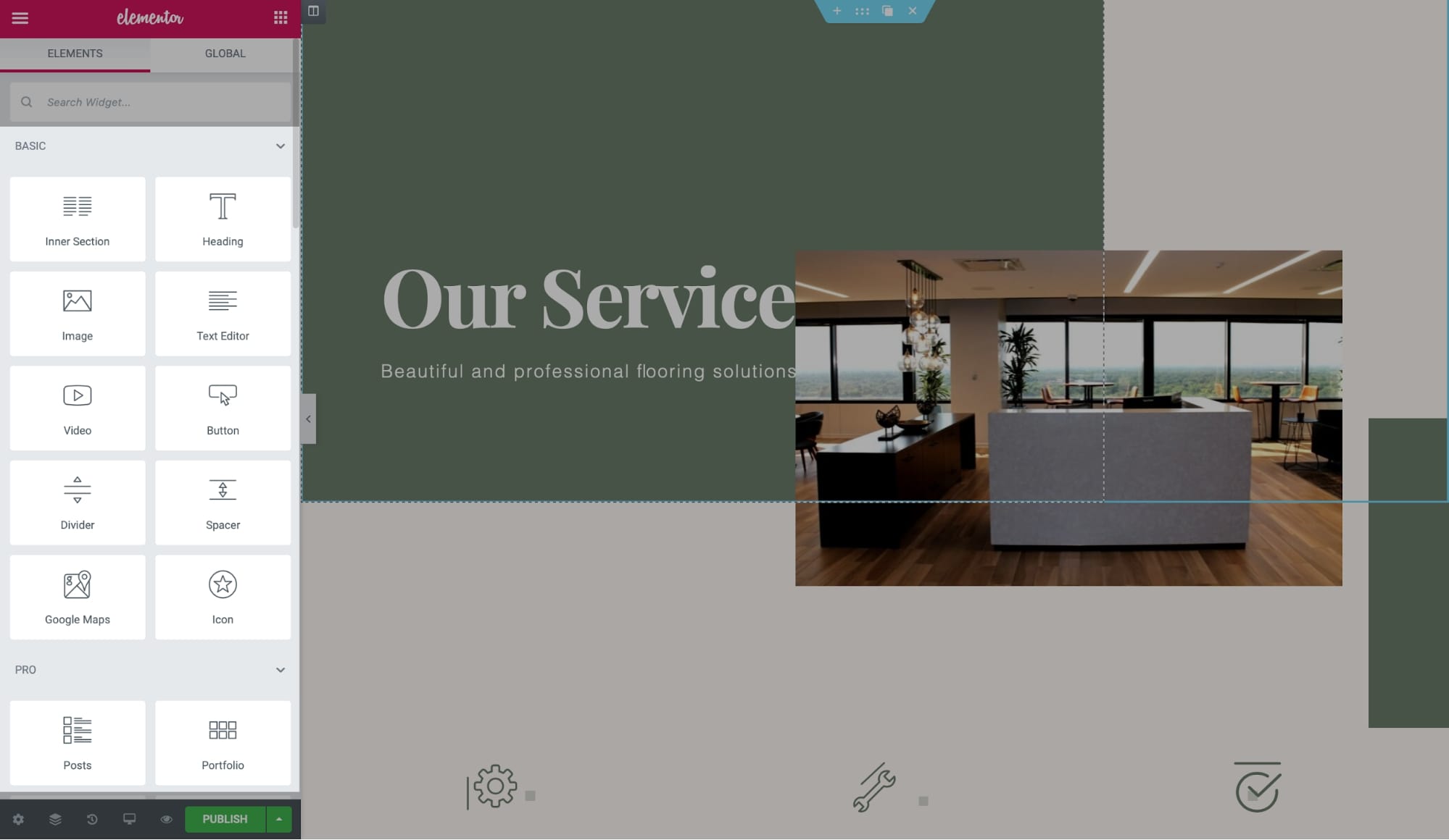 Elementor content modules