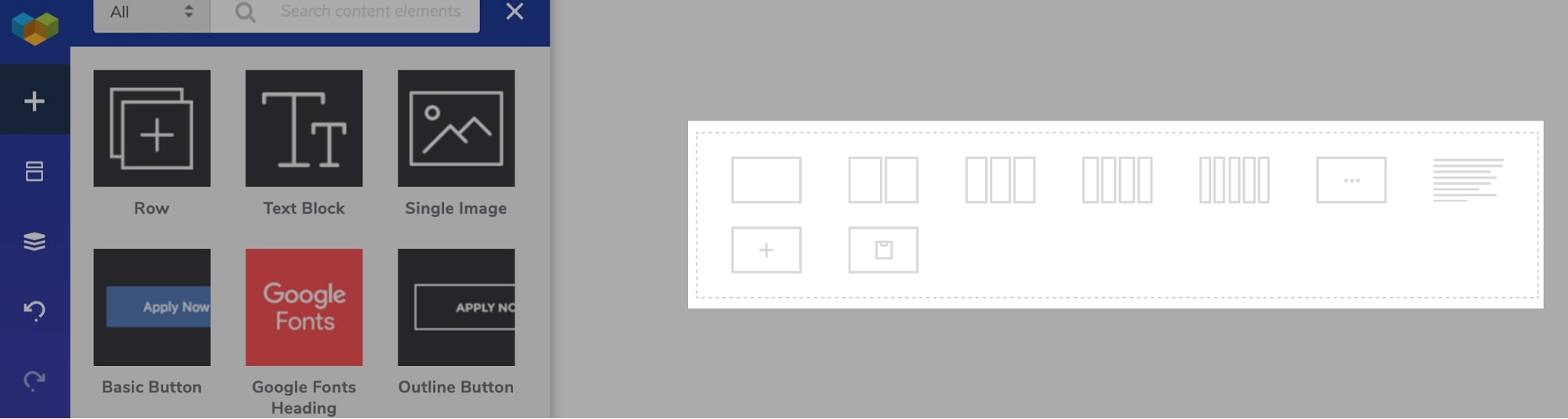 Visual Composer Editor