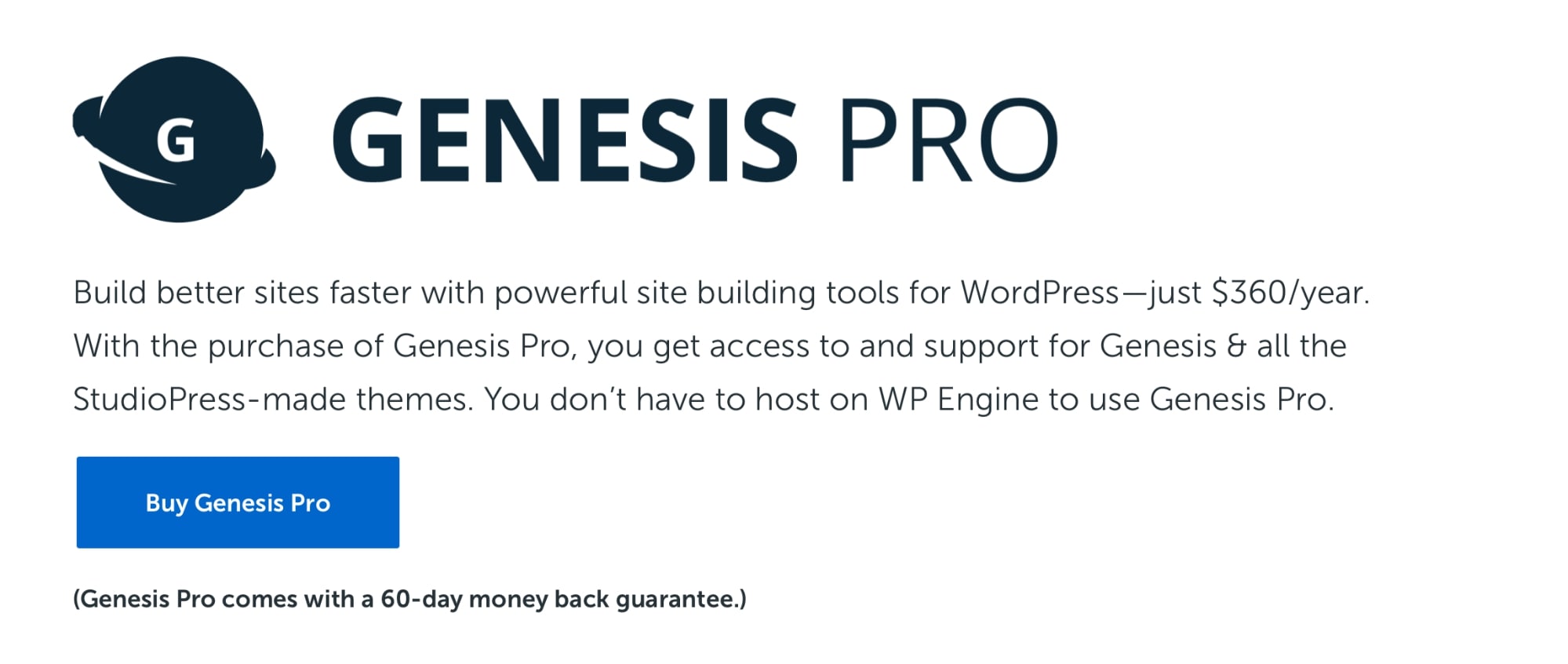 Genesis Pro