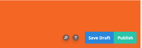 once done editing a wordpress home page, publish changes