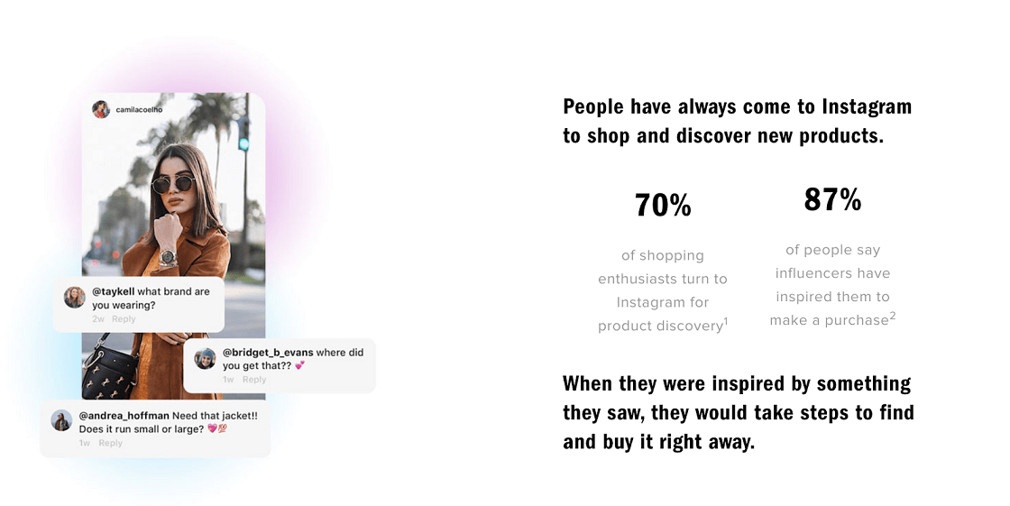 Product Discovery and Influencer Marketing on Instagram