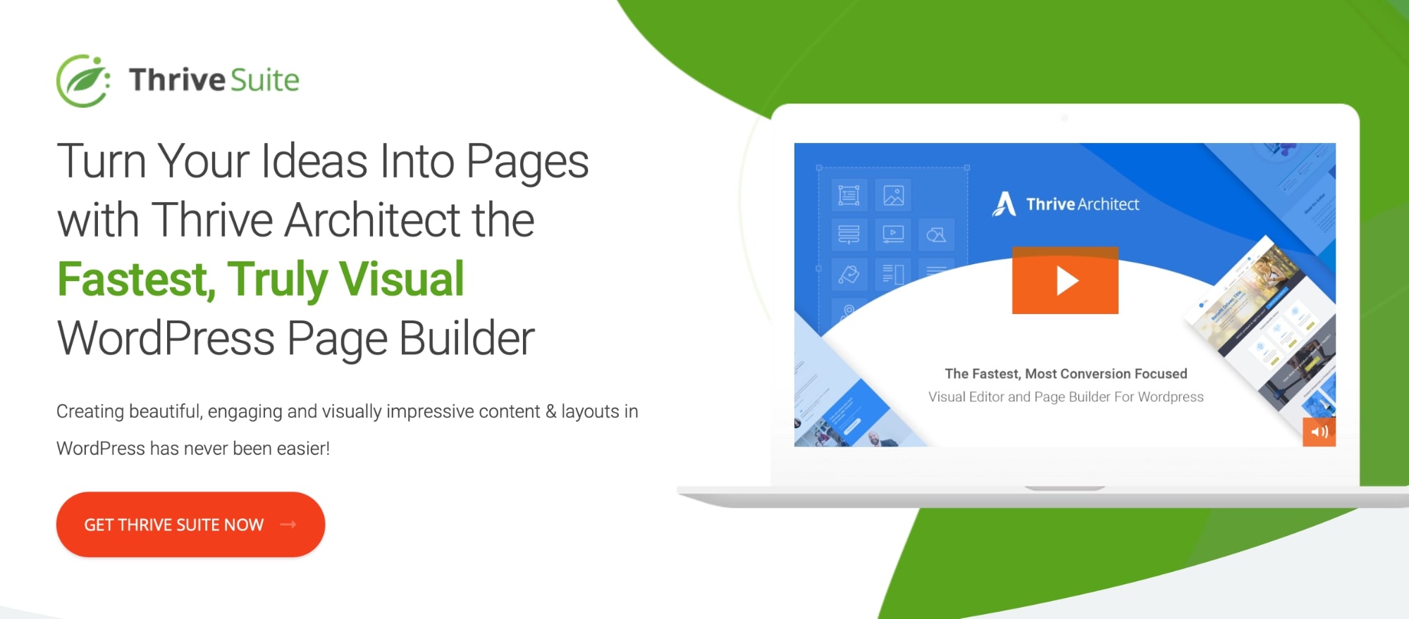 Thrive Architect home page