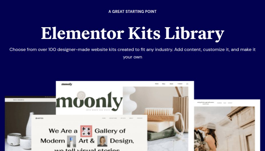 Elementor Kits Library