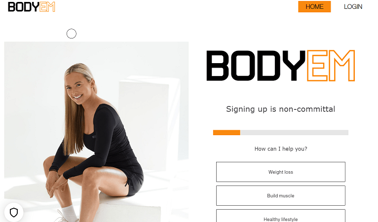 BodyEM homepage