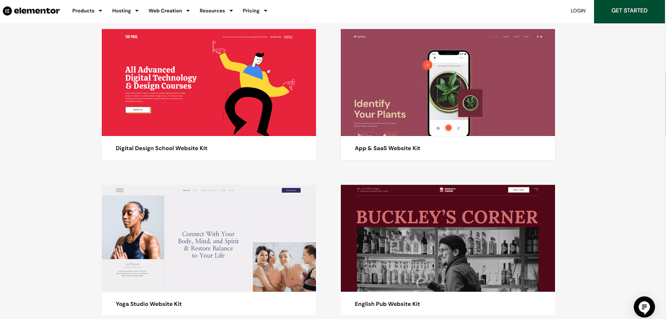 
Elementor Template Library
