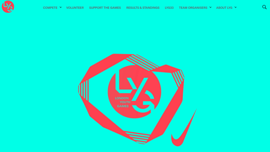 London Youth Games homepage