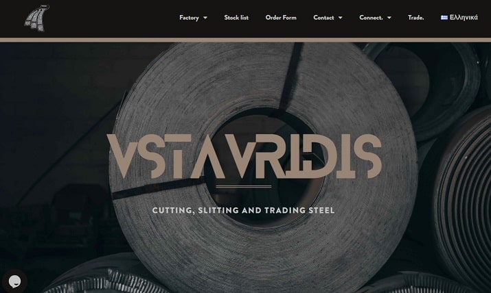 Vsta Vridis Elementor website
