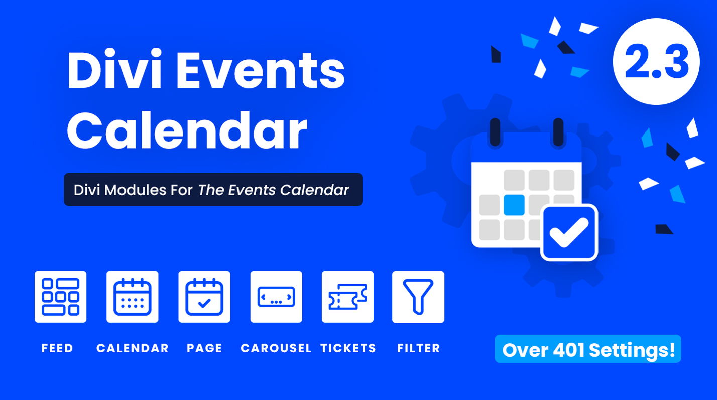 divi events calendar extension