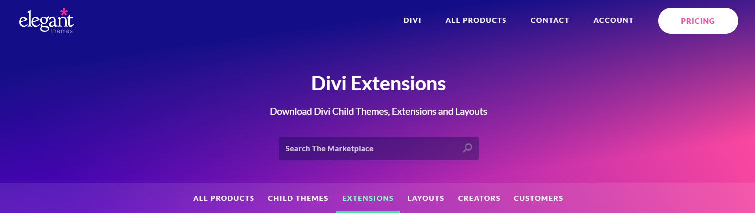 divi marketplace