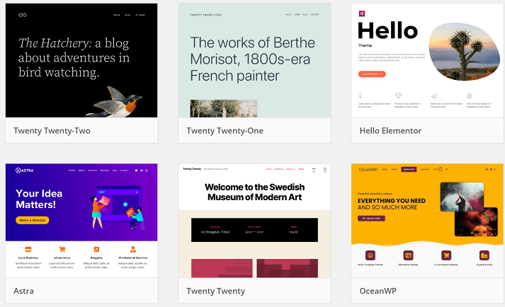 WordPress Theme Directory