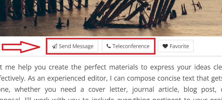Messaging system & teleconferencing calls on ServiceScape