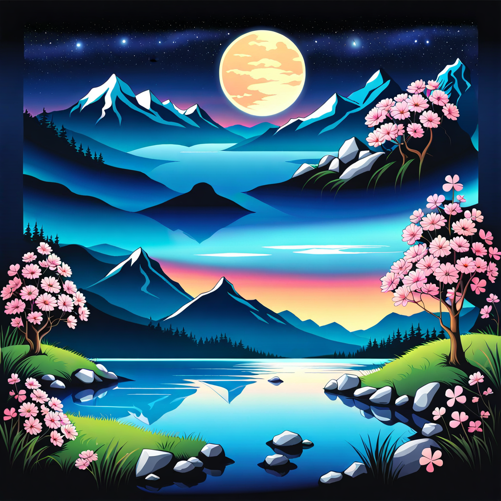 Example of an image generated by Stable Diffusion