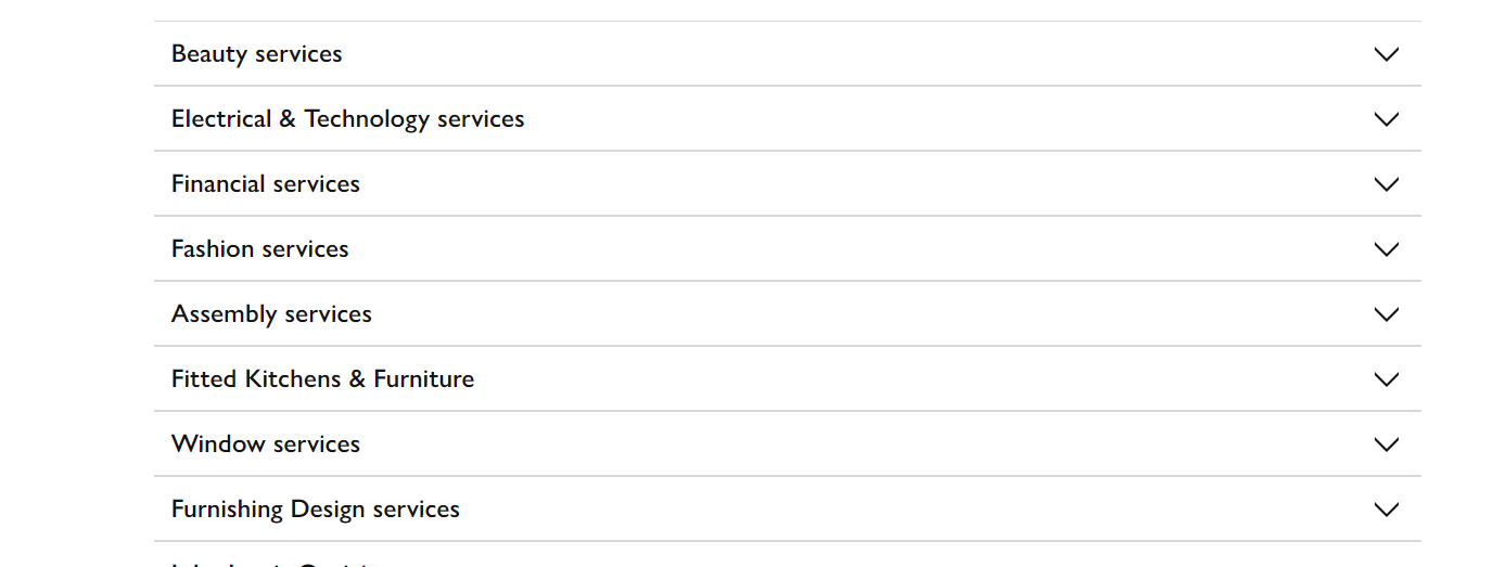 John Lewis other services 