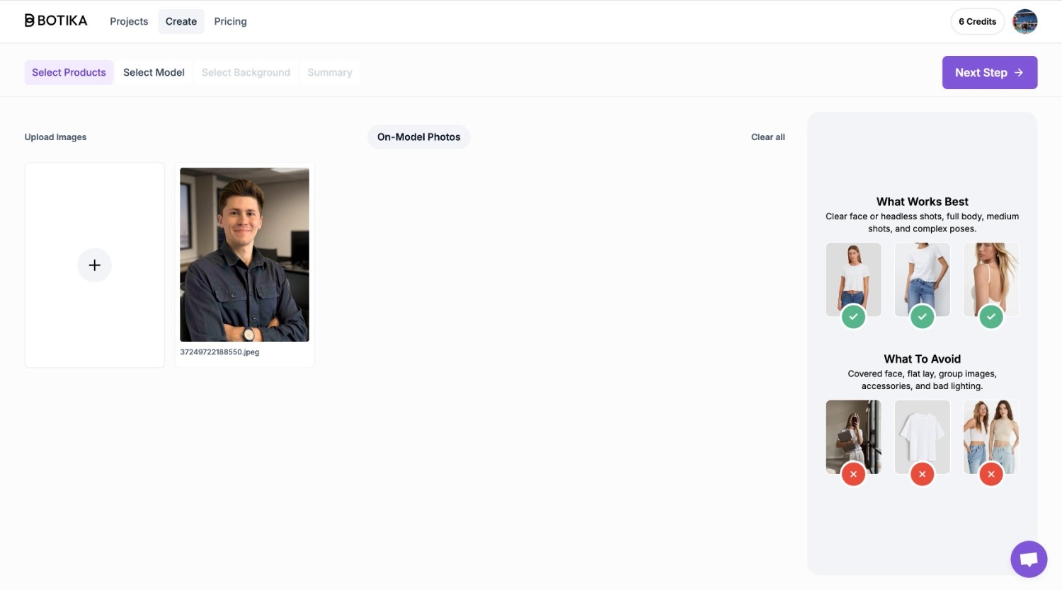 Botika image uploading