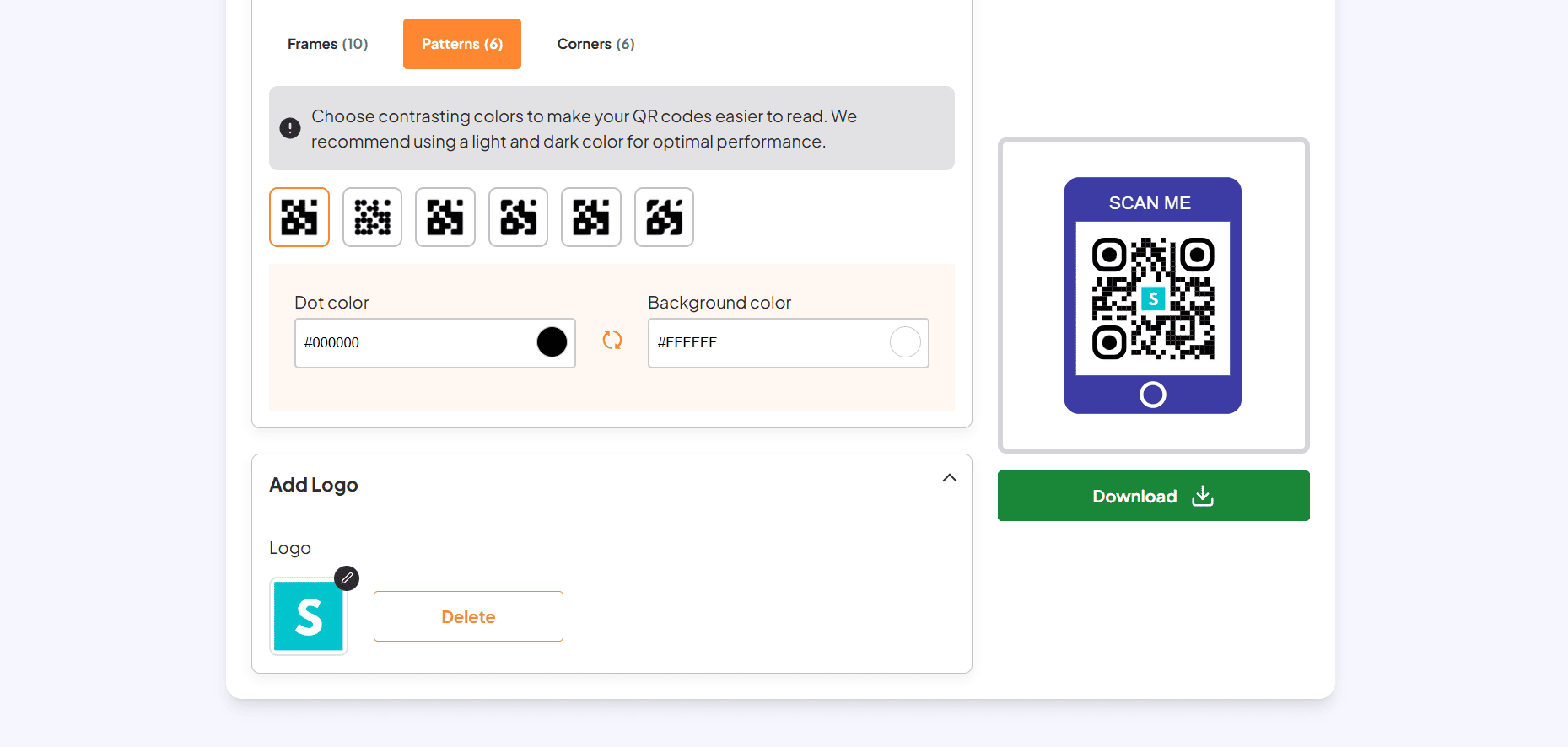 OnlineQRCode Customize